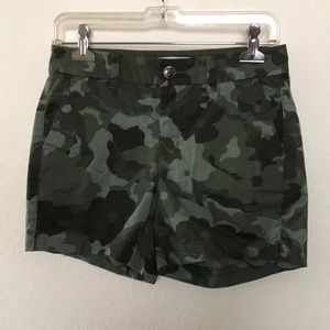 Green Camo Camouflage shorts